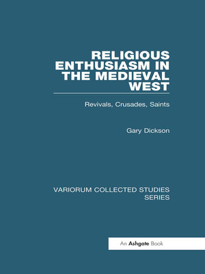 cover image of Religious Enthusiasm in the Medieval West